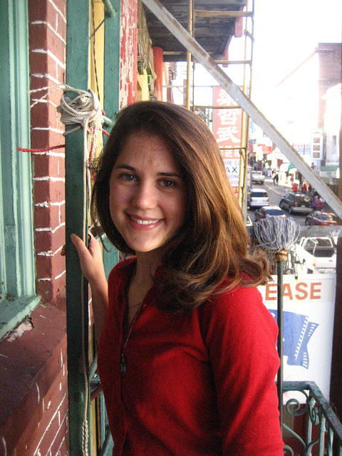 Rosa at Sam Wo in 2008