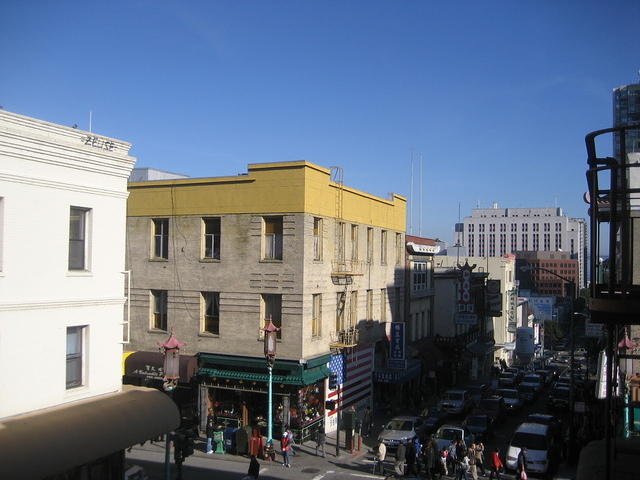 View from the balcony